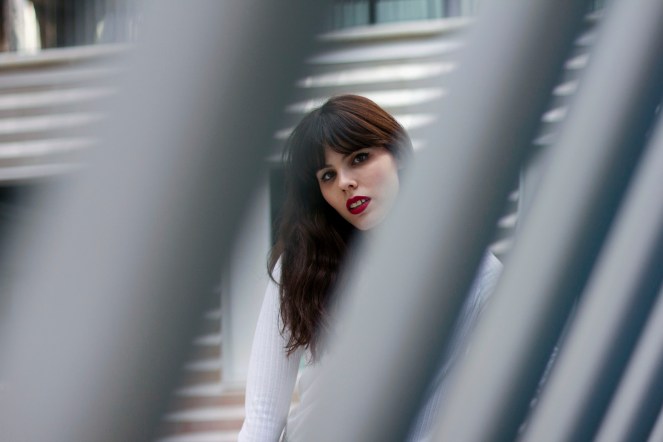 pantalon rayé vintage 1