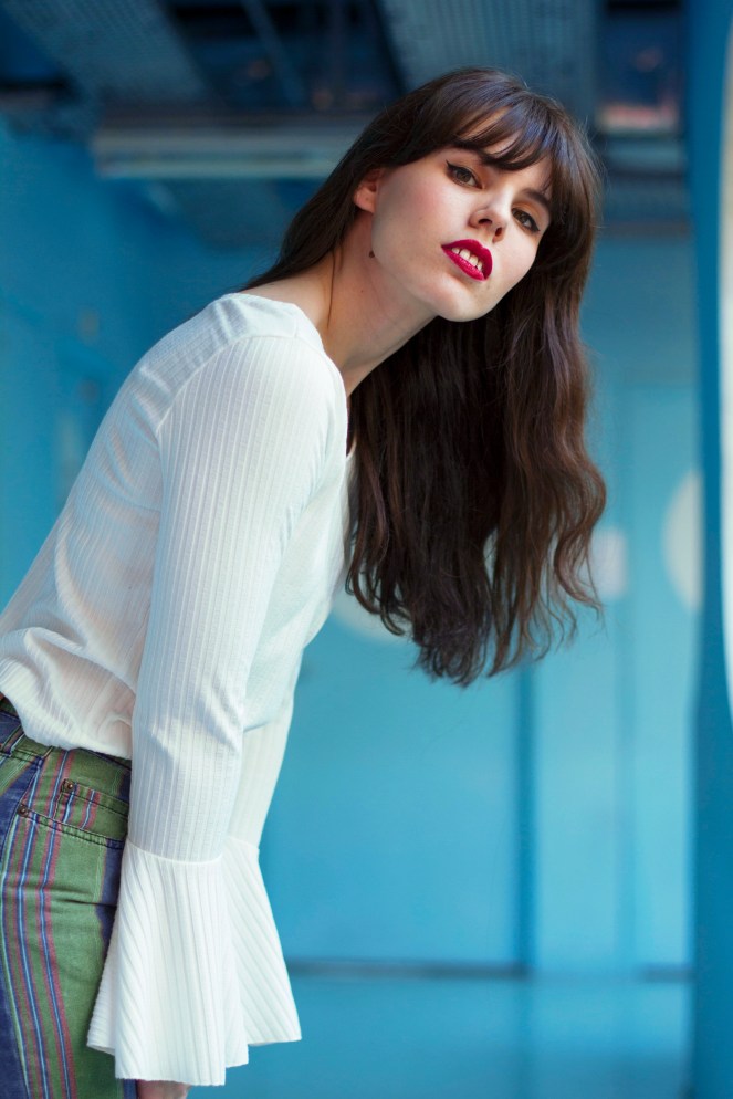 pantalon rayé vintage 12