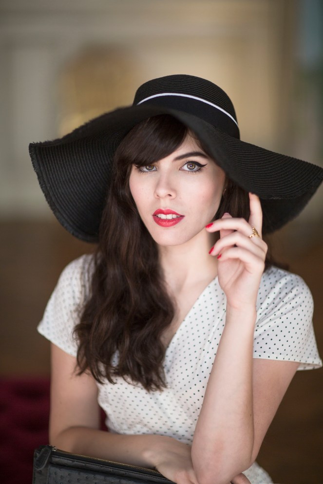 Robe retro Karina blanche2