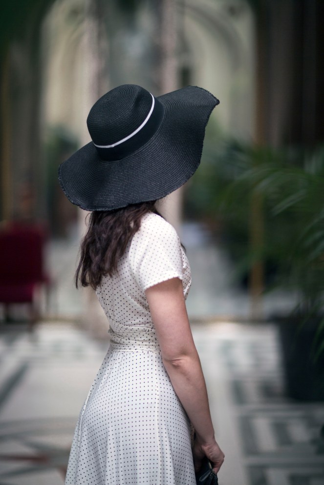 Robe retro Karina blanche3